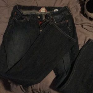 EUC lucky brand jeans short inseam- Lola bootleg